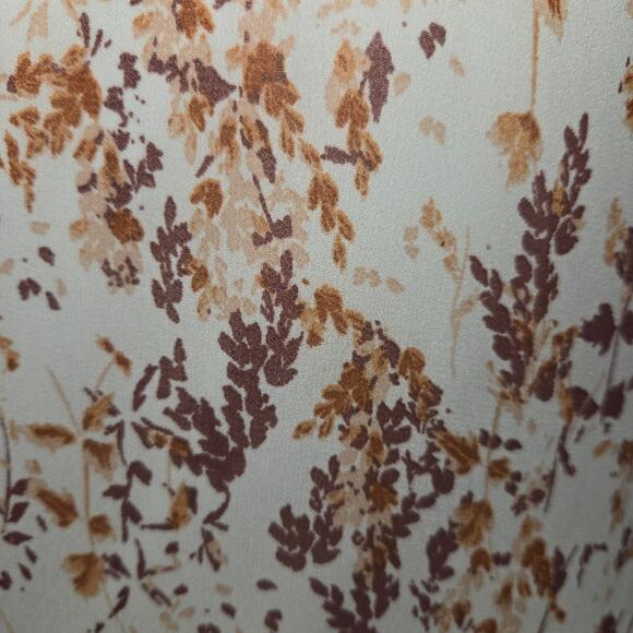 Drew Women XS Maxi Dress Floral Leaves Keyhole Tiered Flowy Vacation Boho Hippie - Picture 4 of 13